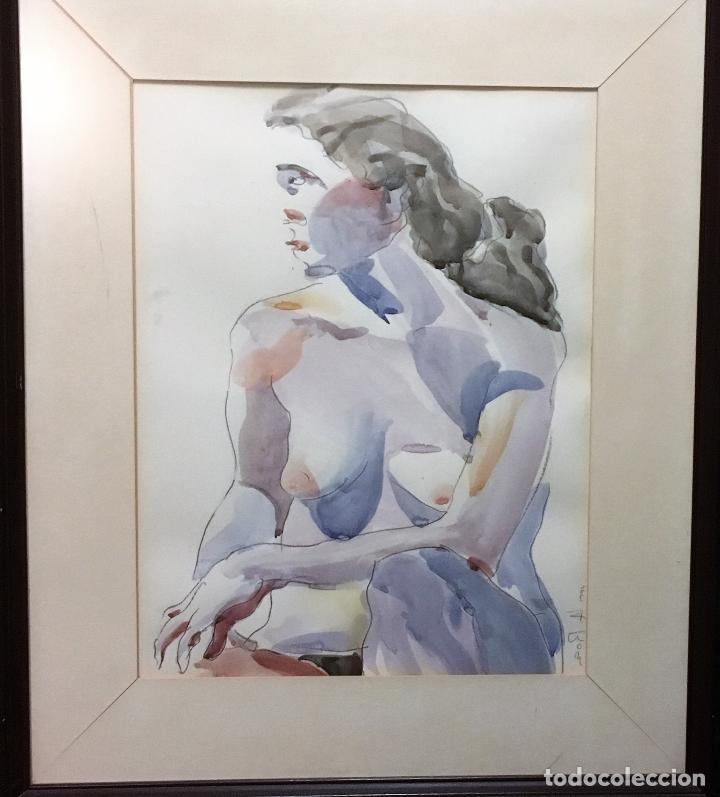 Arte: Modelo sentada por Roa 1994 - Foto 1