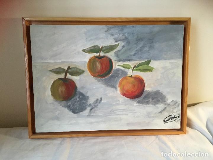 Arte: CUADROS PINTADOS SOBRE TABLERILLO - Foto 2