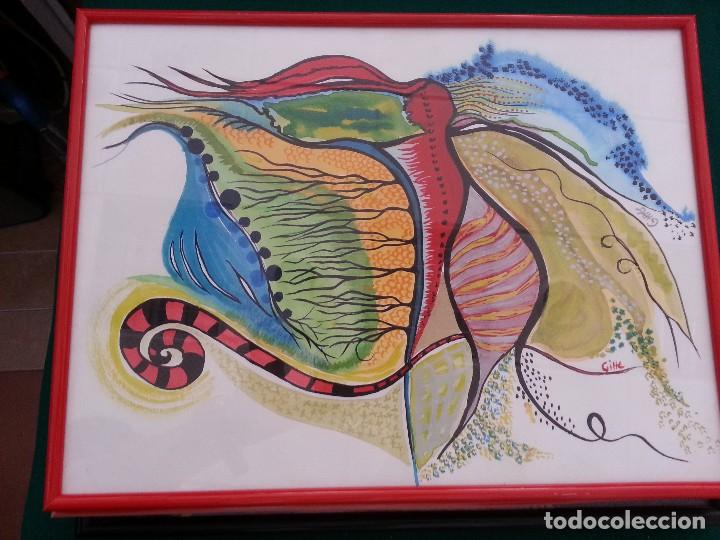 Arte: ACUARELA PLANTA GITTE - Foto 1