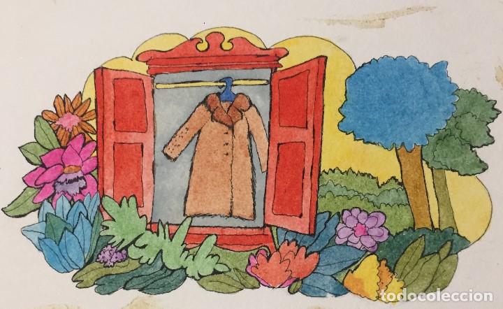 Arte: Boada, Pedro, ilustraci&oacute;n original 1972 - Foto 1