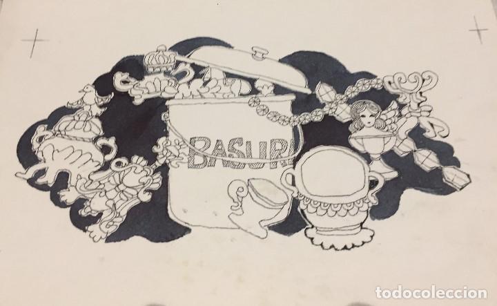 Arte: Boada, Pedro, ilustraci&oacute;n original 1972 - Foto 1