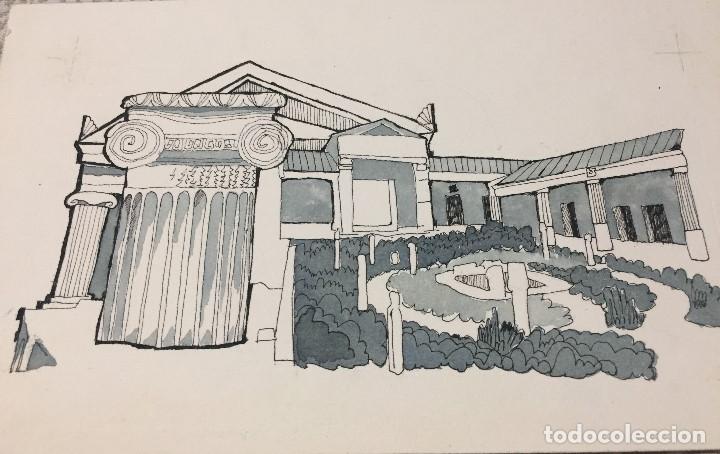 Arte: Boada, Pedro, ilustraci&oacute;n original 1972 - Foto 1