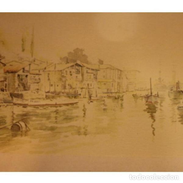 Arte: Antigua acuarela - Foto 1