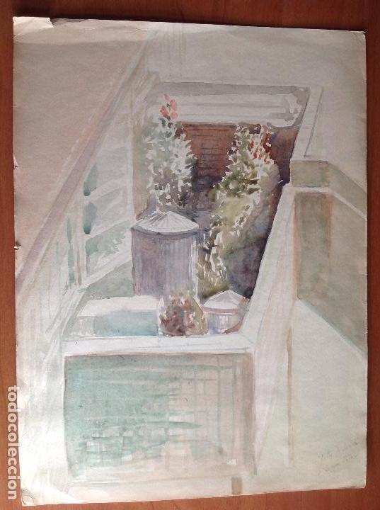 Arte: B. Segu&iacute; Palau. Patio de Juana.