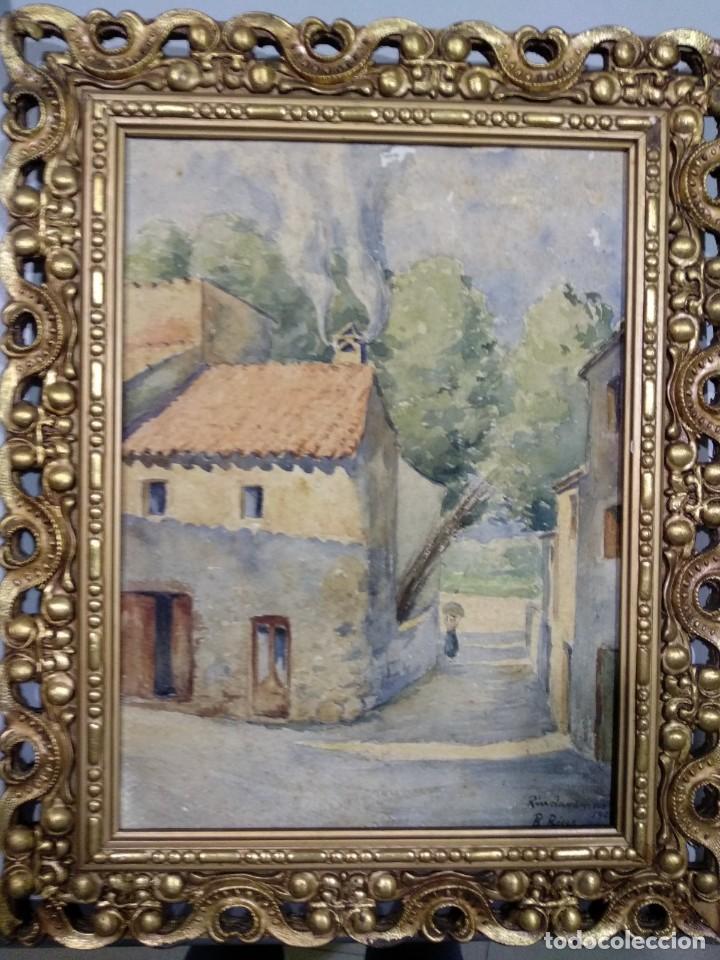 Arte: PUEBLO. RIBAS RIUS ? - Foto 1