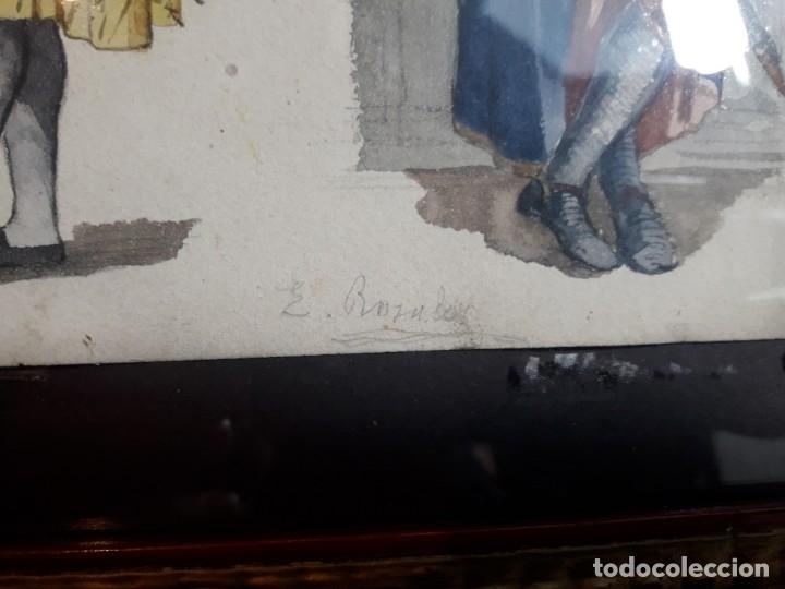 Arte: Acuarela boceto E. Rosales - Foto 7