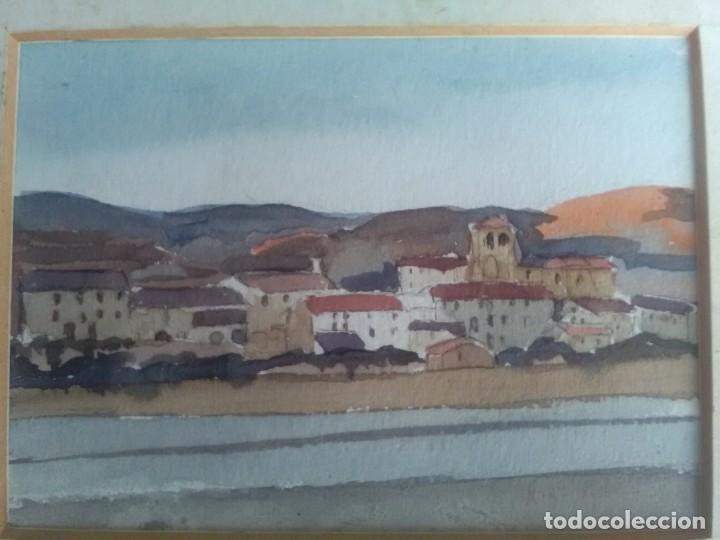 Arte: Bonita acuarela sin firma pero con gran delicadeza y muy buena tecnica