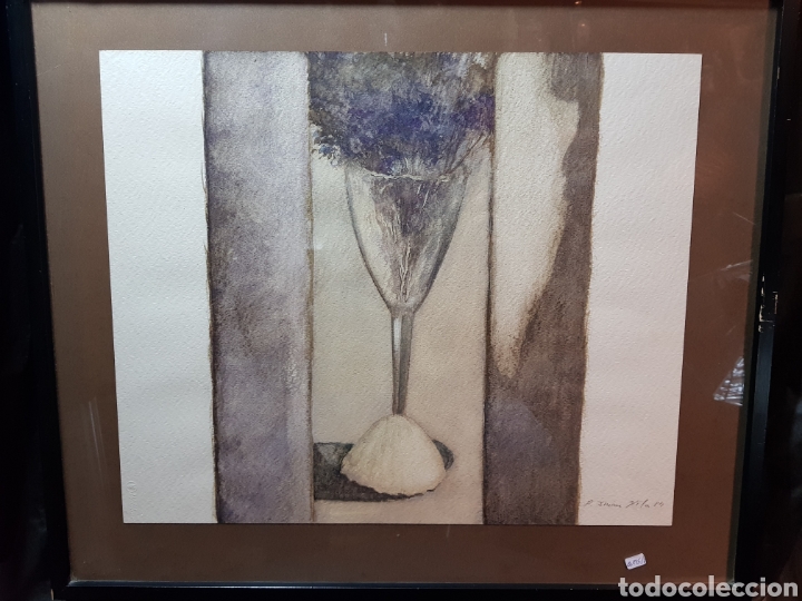 Arte: Bodegon t&eacute;cnica mixta Paco Dur&aacute;n Vila - Foto 2