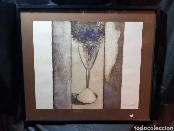 Arte: Bodegon t&eacute;cnica mixta Paco Dur&aacute;n Vila - Foto 3