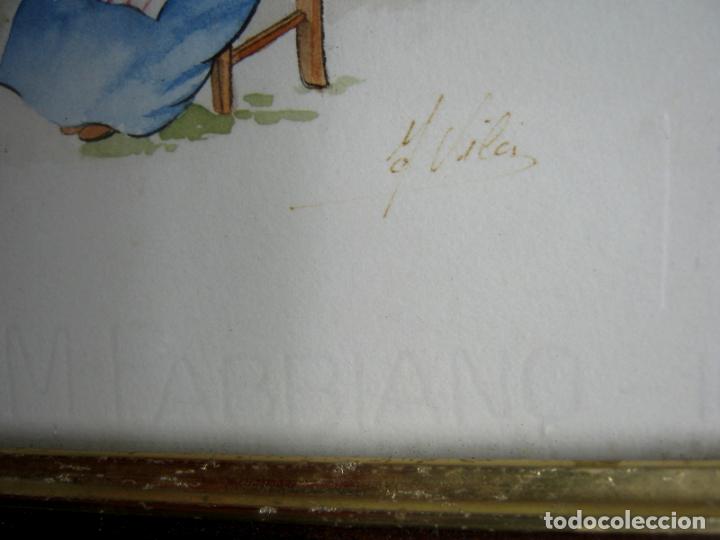 Arte: Bordadora - acuarela - Foto 2