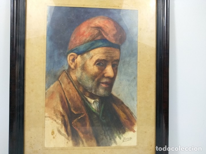Arte: Acuarela pintor desconocido - Foto 2