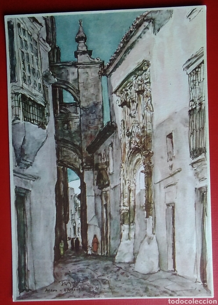 Kunst: Lamina arte a&ntilde;o 1953 rincones de espa&ntilde;a productos roche