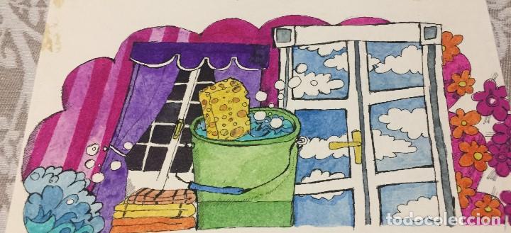Arte: Boada, Pedro, ilustraci&oacute;n original 1972 - Foto 2