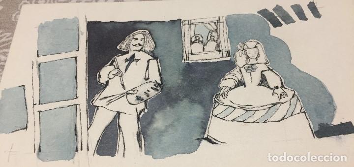 Arte: Boada, Pedro, ilustraci&oacute;n original 1972 - Foto 2