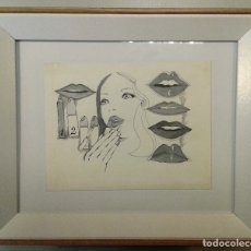Arte: BOADA, PEDRO, ILUSTRACIÓN ORIGINAL 1972. Lote 123358183