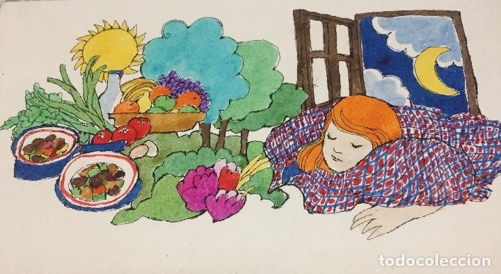 Arte: Boada, Pedro, ilustraci&oacute;n original 1972 - Foto 2
