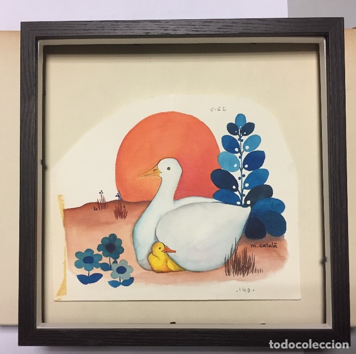 Arte: Mireia Catal&aacute;, obra original y catalogada, 20x20 cms - Foto 1
