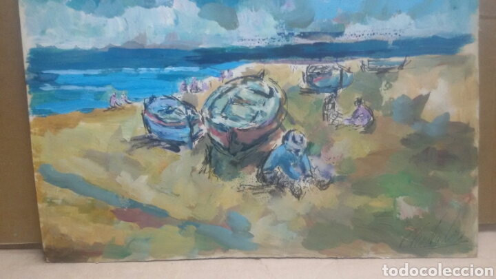 Arte: Pescadores junto a la costa - Foto 2