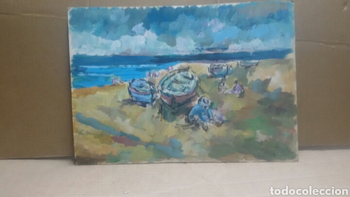 Arte: Pescadores junto a la costa - Foto 3