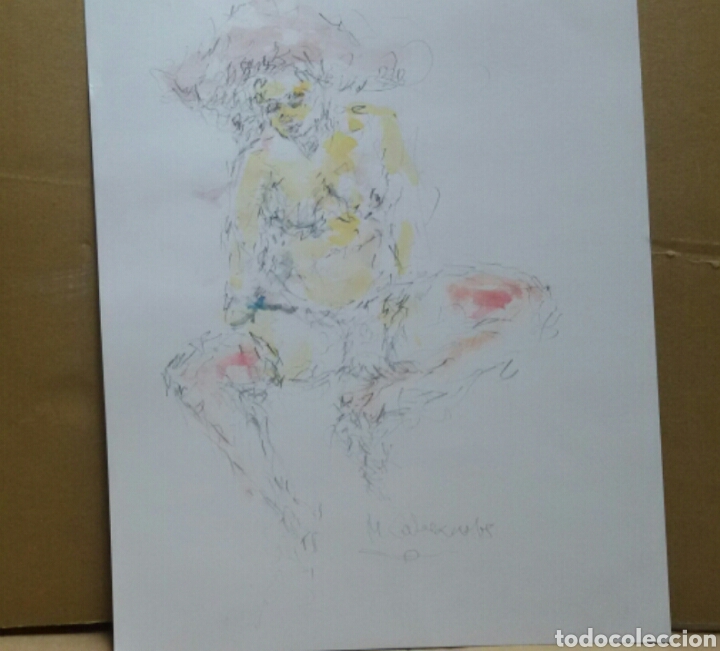 Arte: Dibujo erotico (original) - Foto 1