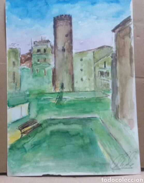 Arte: La plaza del pueblo - Foto 1