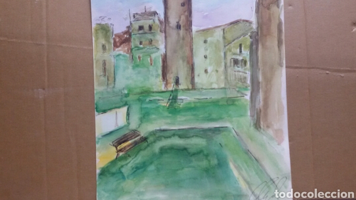 Arte: La plaza del pueblo - Foto 2