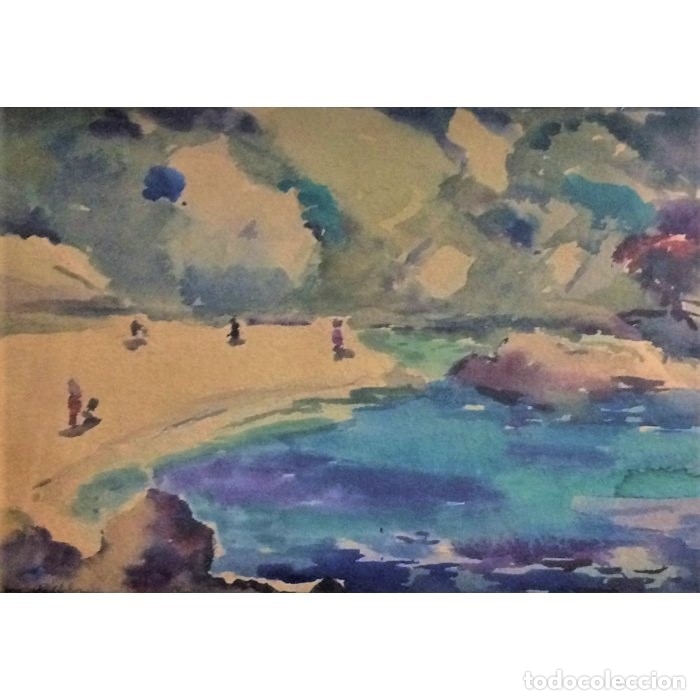 Arte: LLOBERA, MATEU. CALA SANT VICEN&Ccedil; - Foto 1