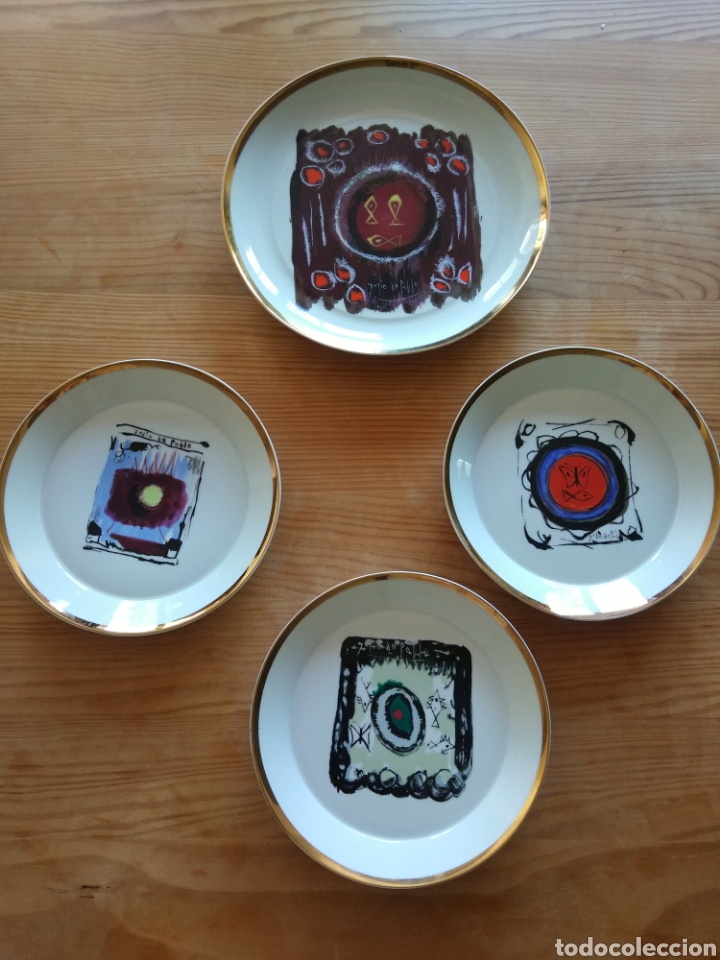 Arte: 4 Platos de Julio de Pablo - Foto 1