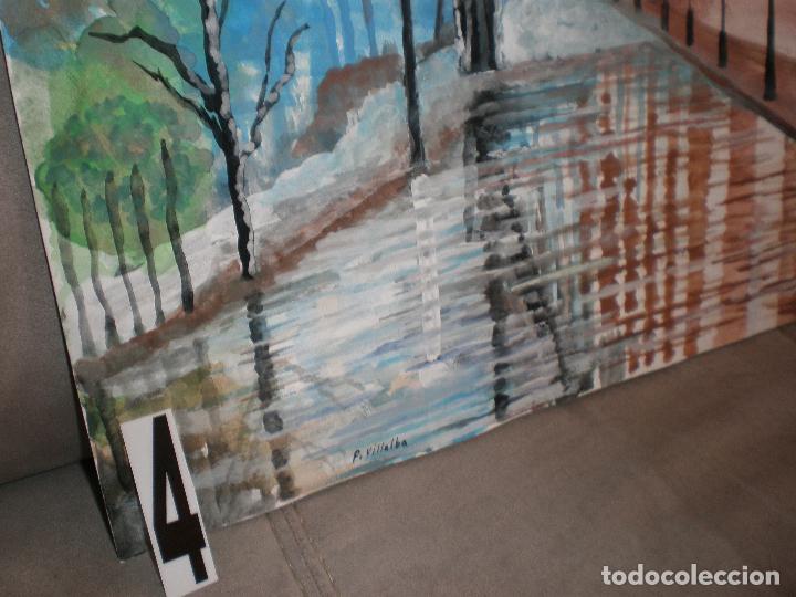 Arte: PASEO DE FAROLAS,30 X 40 CMS,!!!!!!!!!!! ENV&Iacute;O CERTIFICADO GRATIS !!!!!!!!!!!! - Foto 2