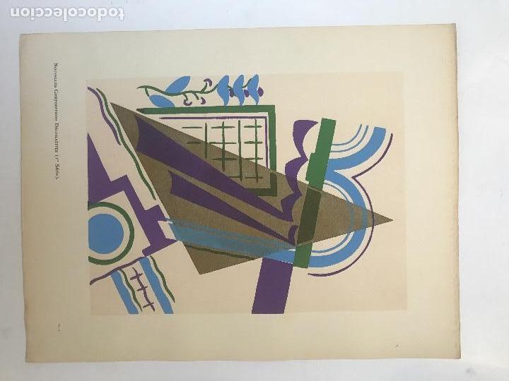 Kunst: Serge Gladky Nouvelles compositions decoratives/    1&ordf; SERIE ..., 1928,, POCHOIR