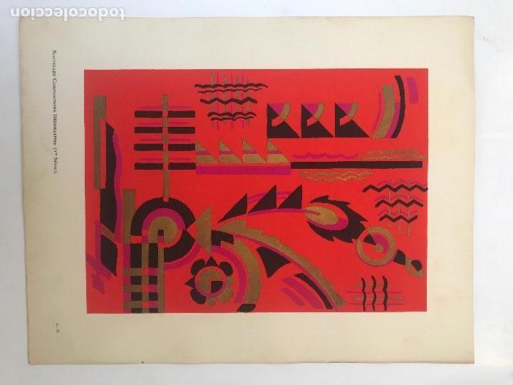 Kunst: Serge Gladky Nouvelles compositions decoratives/ 1&ordf; SERIE ..., 1928,, POCHOIR