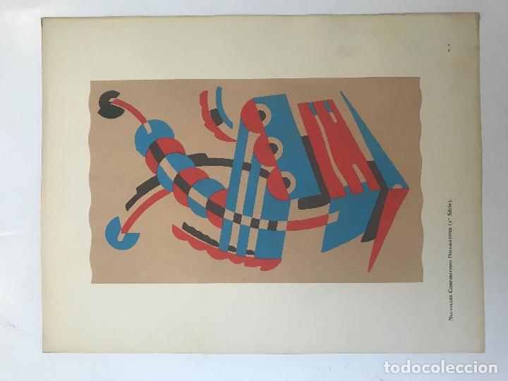 Kunst: Serge Gladky Nouvelles compositions decoratives/ 1&ordf; SERIE ..., 1928,, POCHOIR
