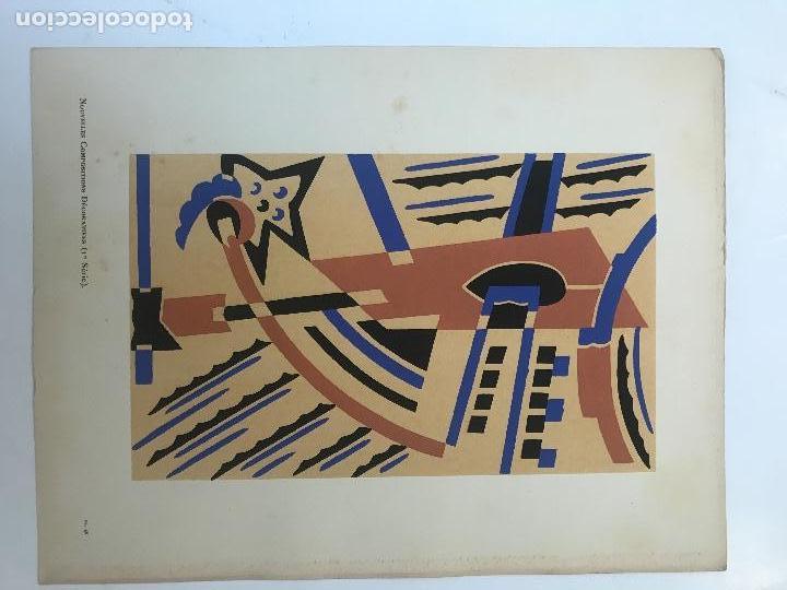 Kunst: Serge Gladky Nouvelles compositions decoratives/ 1&ordf; SERIE ..., 1928,, POCHOIR