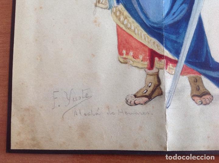 Arte: F&eacute;lix Yuste. Personaje con espada. - Foto 2