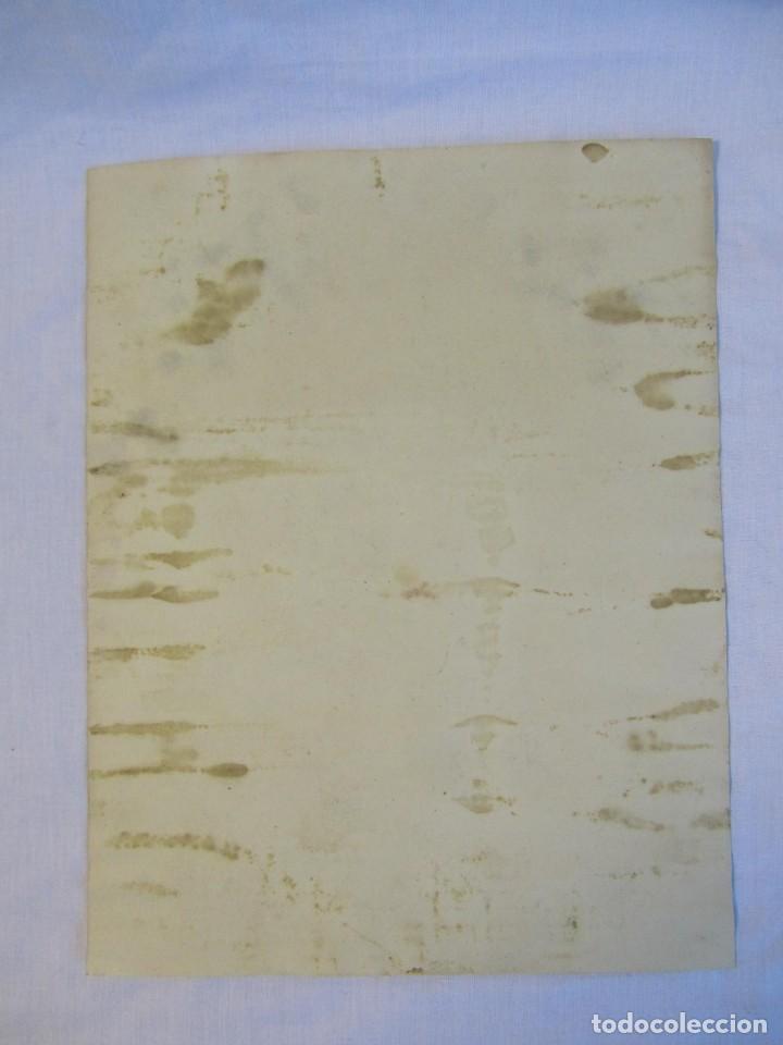 Arte: Acuarela original se&ntilde;ora de luto 31 x 24 cm - Foto 7