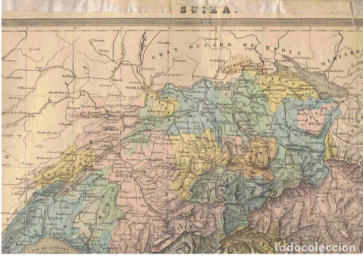 Arte: MAPA DE SUIZA - Foto 1