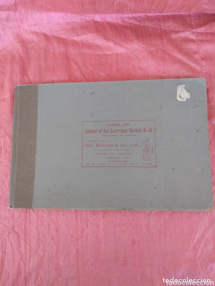 Arte: Album de acuarelas Ingles. 1941