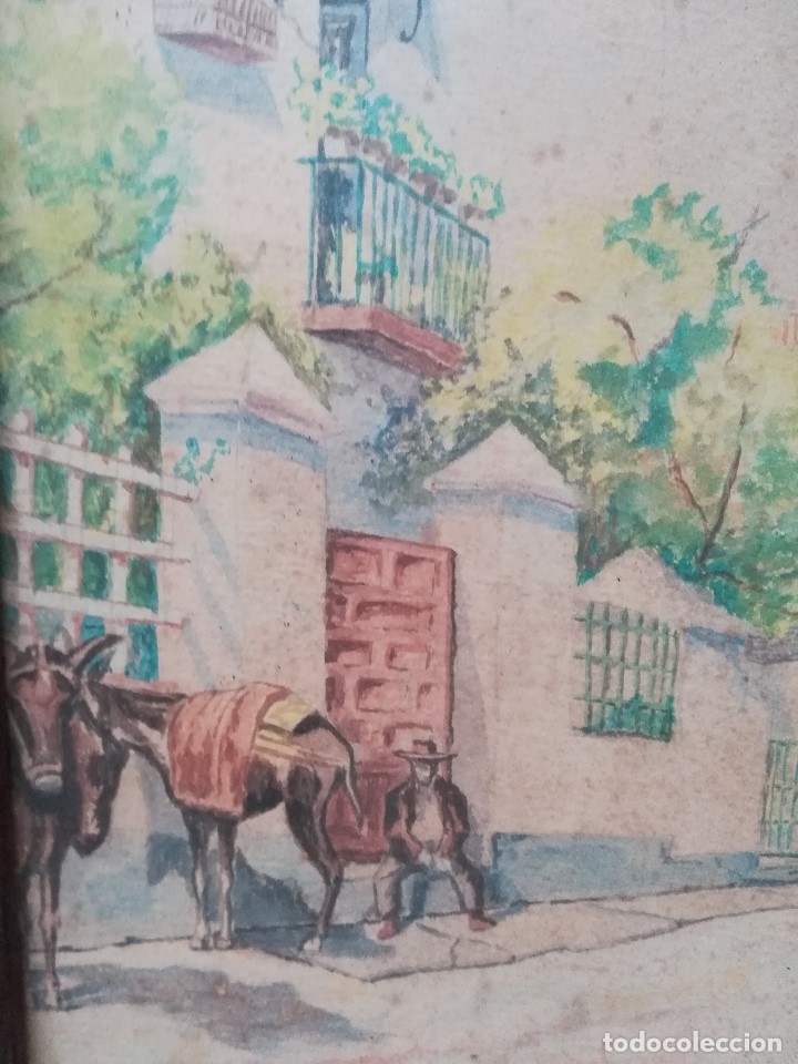 Arte: Paisaje con burros - Foto 2