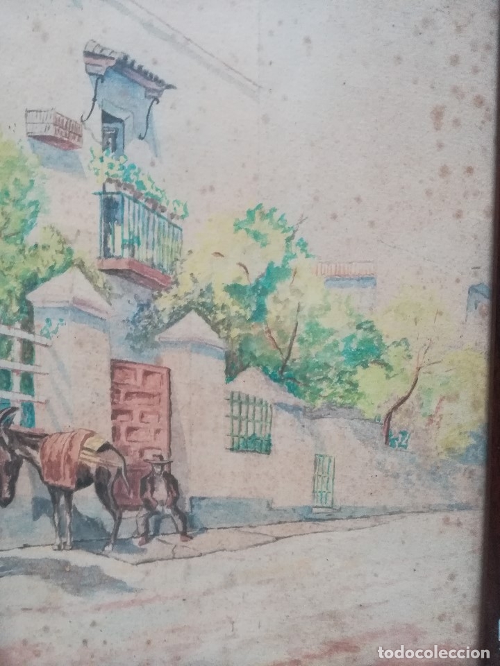 Arte: Paisaje con burros - Foto 3