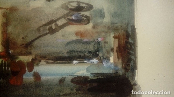 Arte: Diaz Calle con arco acuarela. - Foto 2