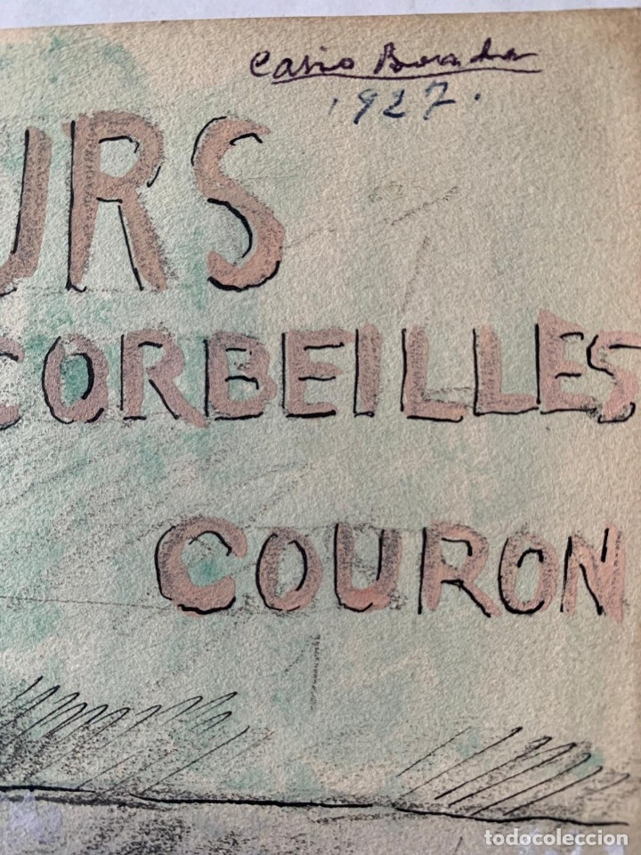 Arte: CASIO BOADA, CASIMIRO BOADA MATAS - FLEURS CORBEILLES COURON. PAR&Iacute;S 1927 - Foto 2