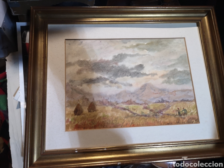 Arte: Acuarela del pintor &Aacute;lvarez Miranda - Foto 1
