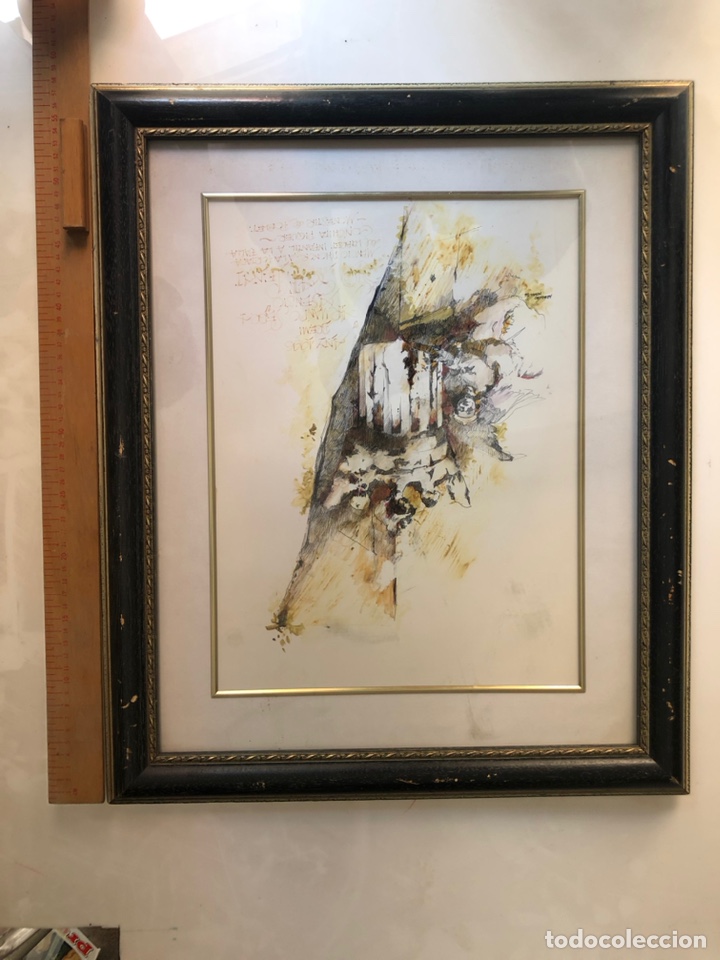 Arte: ARMANDO SERRA ASENSIO-LO RAT PENAT-ACUARELA ORIGINAL. PREMIO A&Ntilde;O 1996.