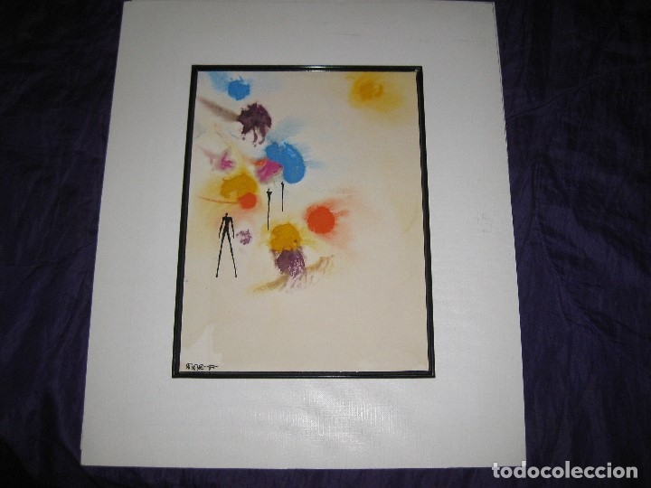 Arte: 2 laminas tinta y acuarela - Foto 1