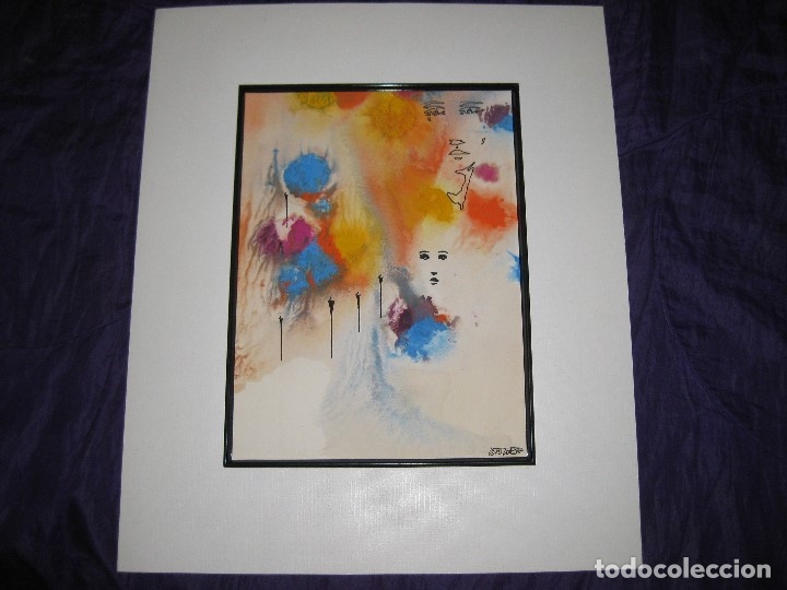 Arte: 2 laminas tinta y acuarela - Foto 2