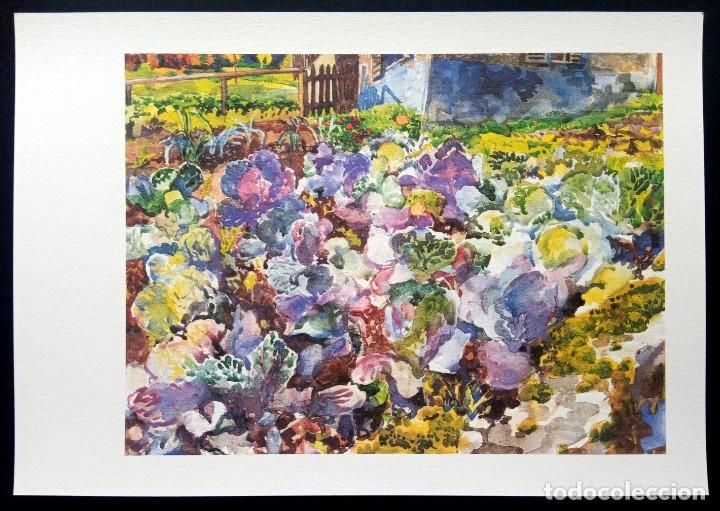 Arte: OFFSET ACUARELA - CHAMP DE CHOUX - BURI