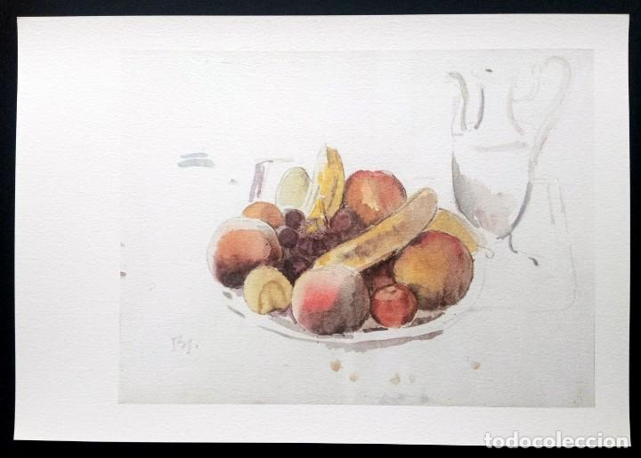 Arte: OFFSET ACUARELA -NATURE MORTE - BALTHUS - Foto 1