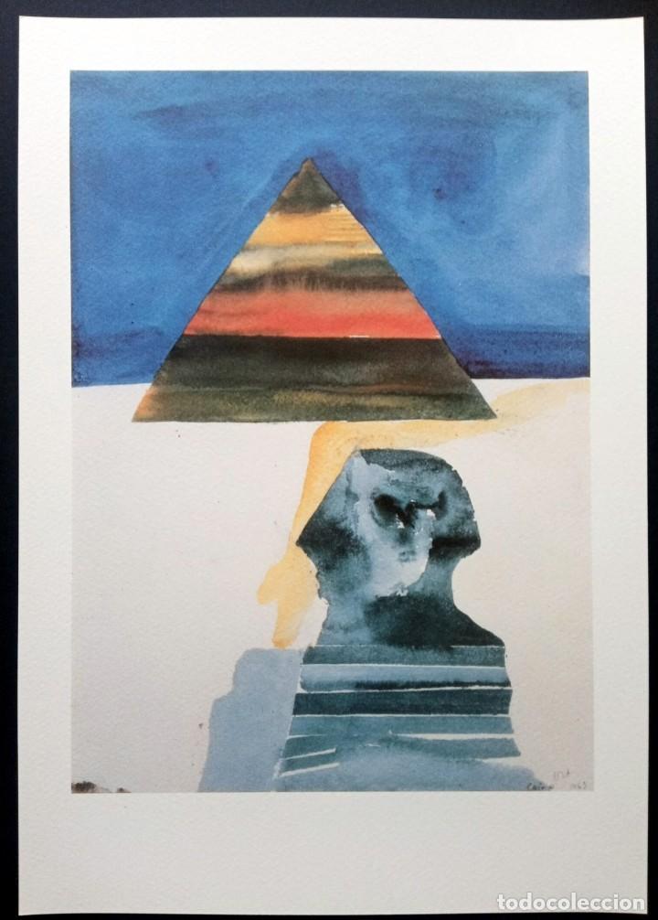 Arte: OFFSET ACUARELA - LE CAIRE - HOCKNEY - Foto 1