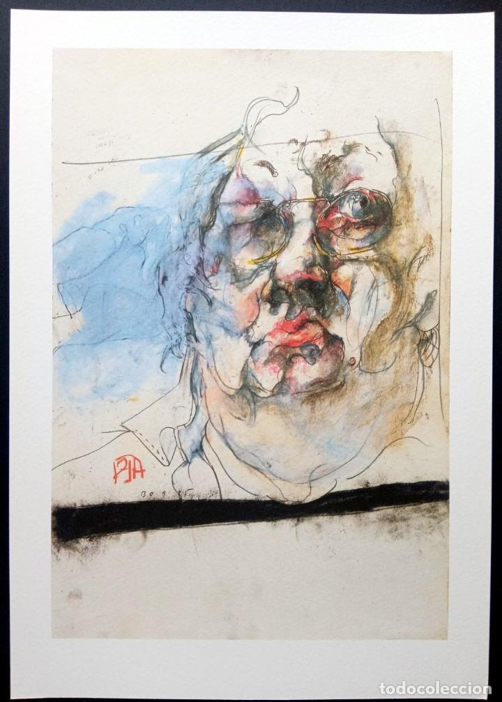 Arte: OFFSET ACUARELA -AUTOPORTRAIT OHNE SORG - JANSSEN