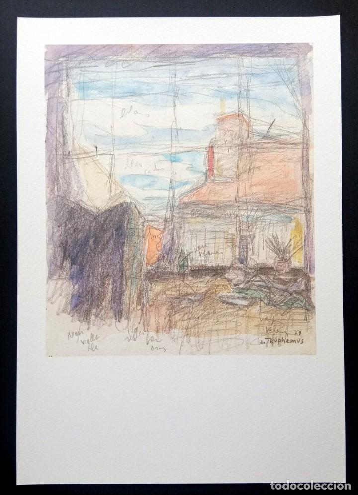 Arte: OFFSET ACUARELA -  FEUILLE DE CARNET - TRUPHEM&Uacute;S - Foto 1